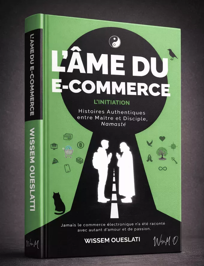 L’âme du E-commerce histoires authentiques entre maître et disciple de Wissem Oueslati