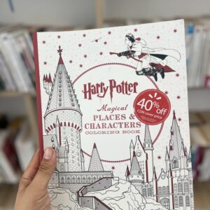 harry potter magical places & characters coloring book by Scholastic Inc
