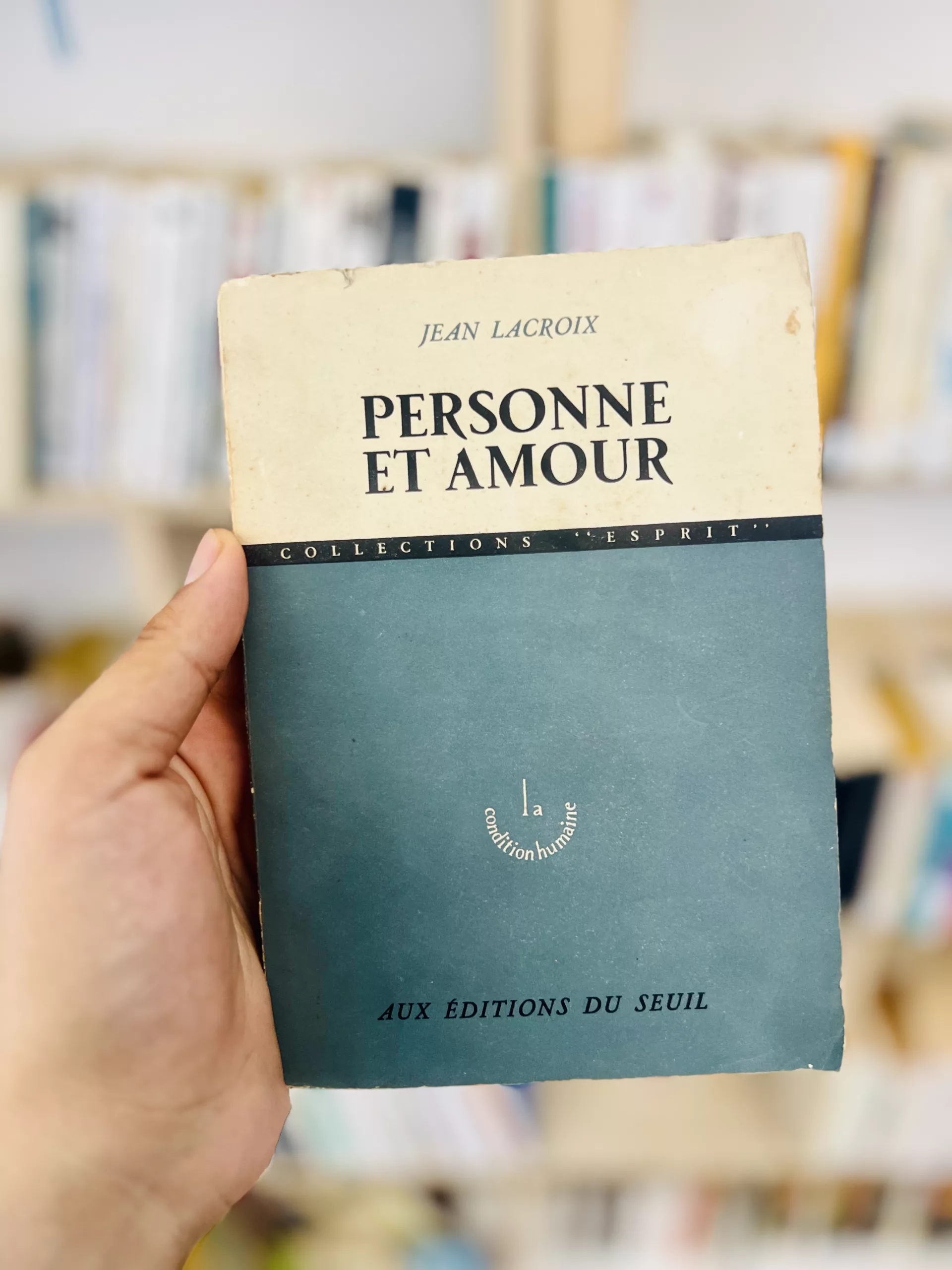 Personne et Amour de Jean Lacroix