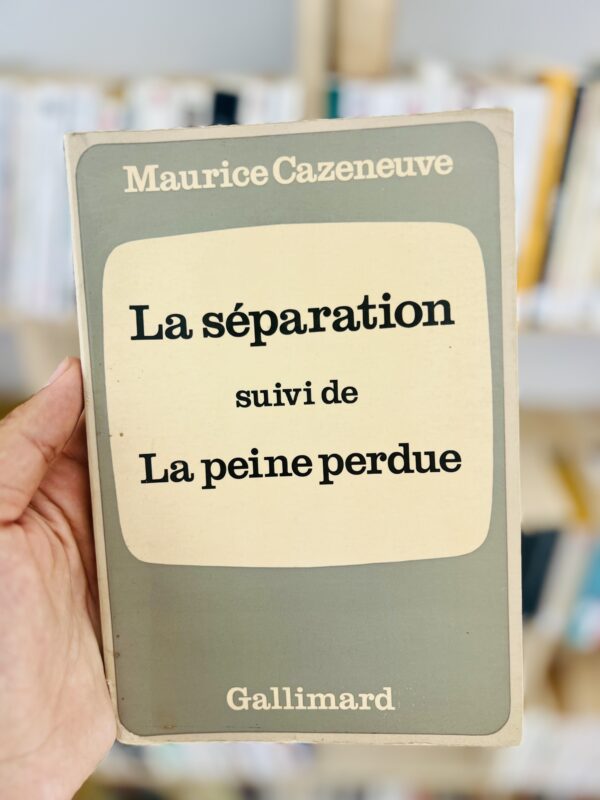 La séparation suivi de La peine perdue 1 La séparation suivi de La peine perdue