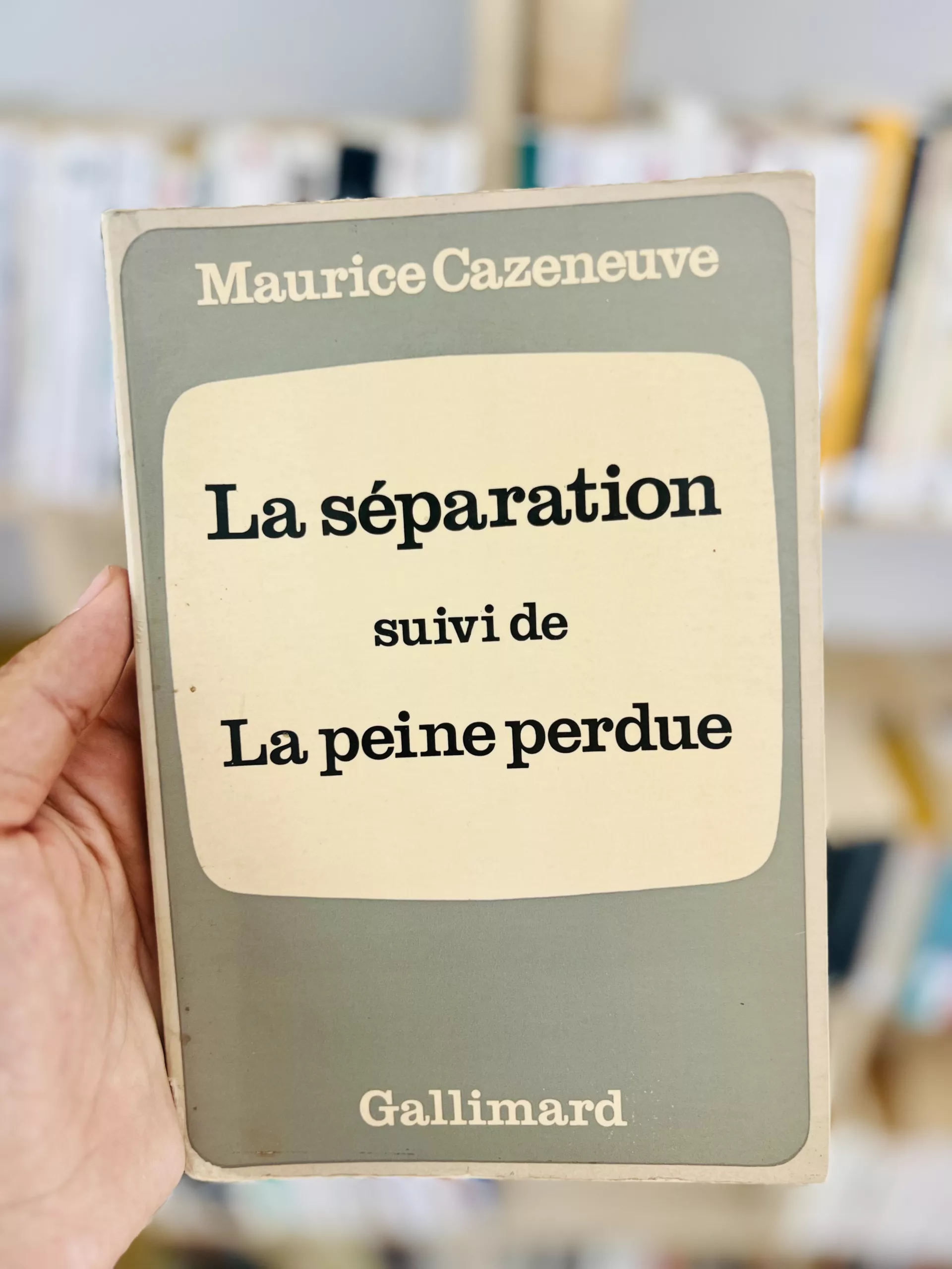 La séparation suivi de La peine perdue