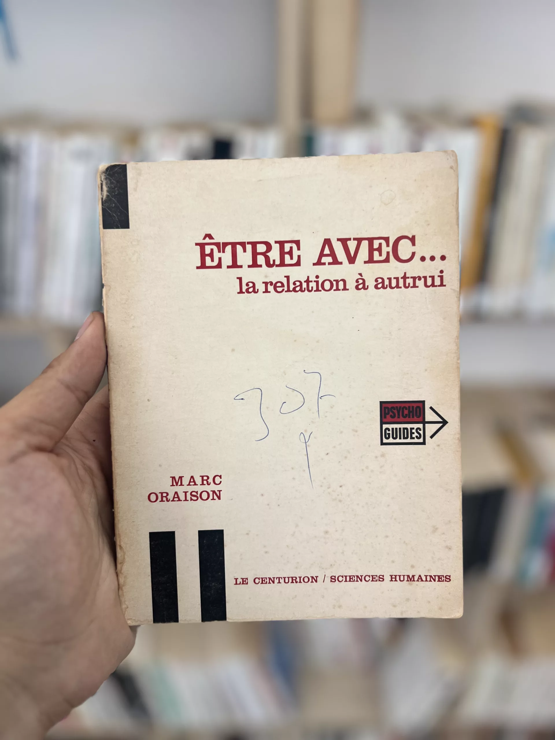 Être avec … la relation à autrui de Marc Oraison