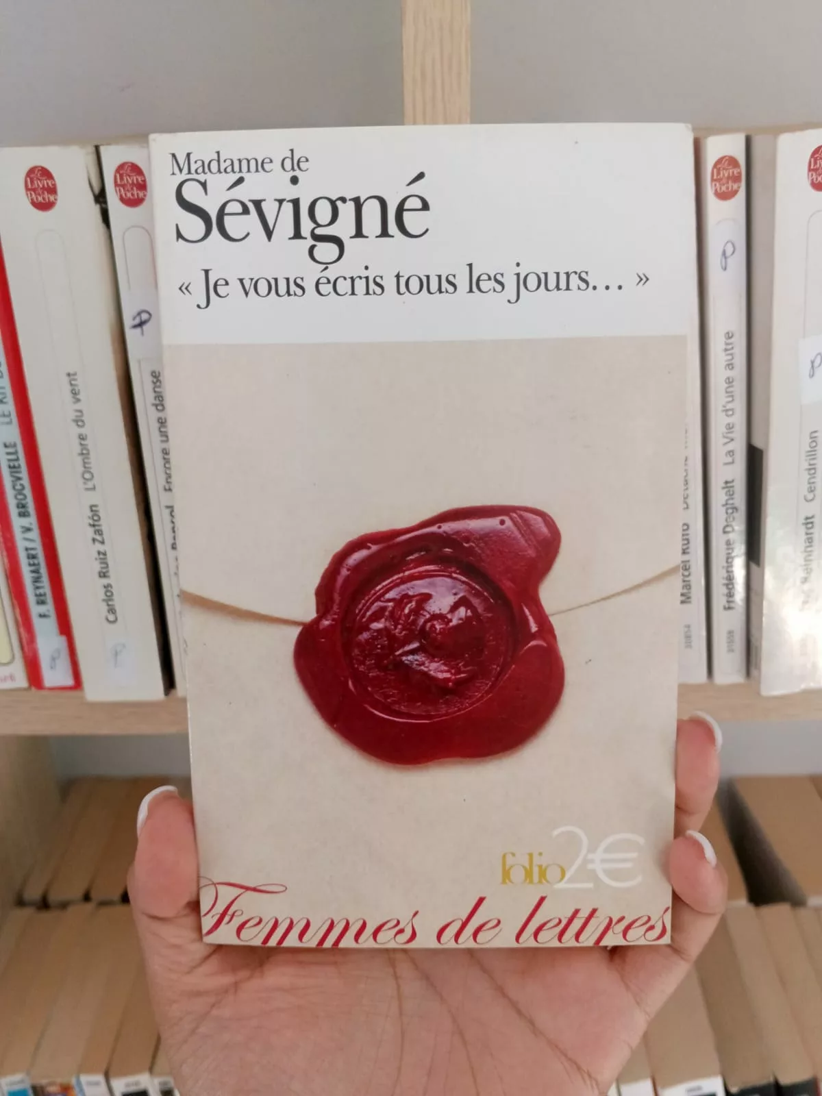 Je vous écris tous les jours