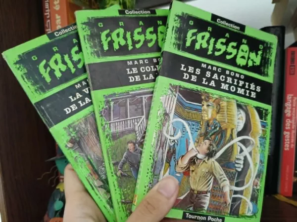 3 titres de la collection GRAND FRISSON