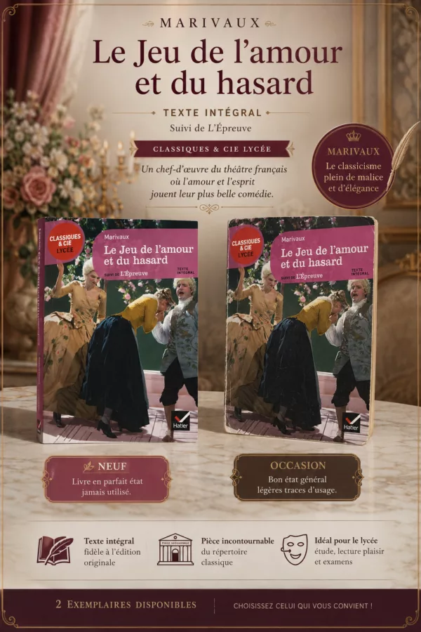 Le jeu de l’amour et du hasard