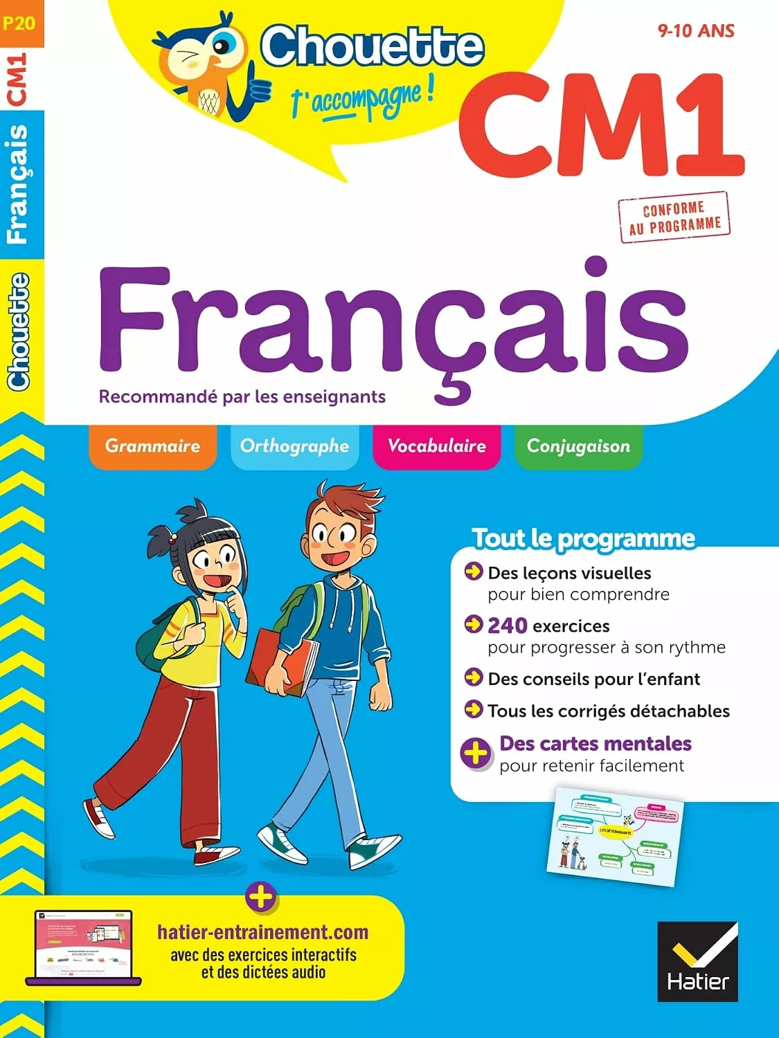 CHOUETTE FRANCAIS CM1HATIER 2022
