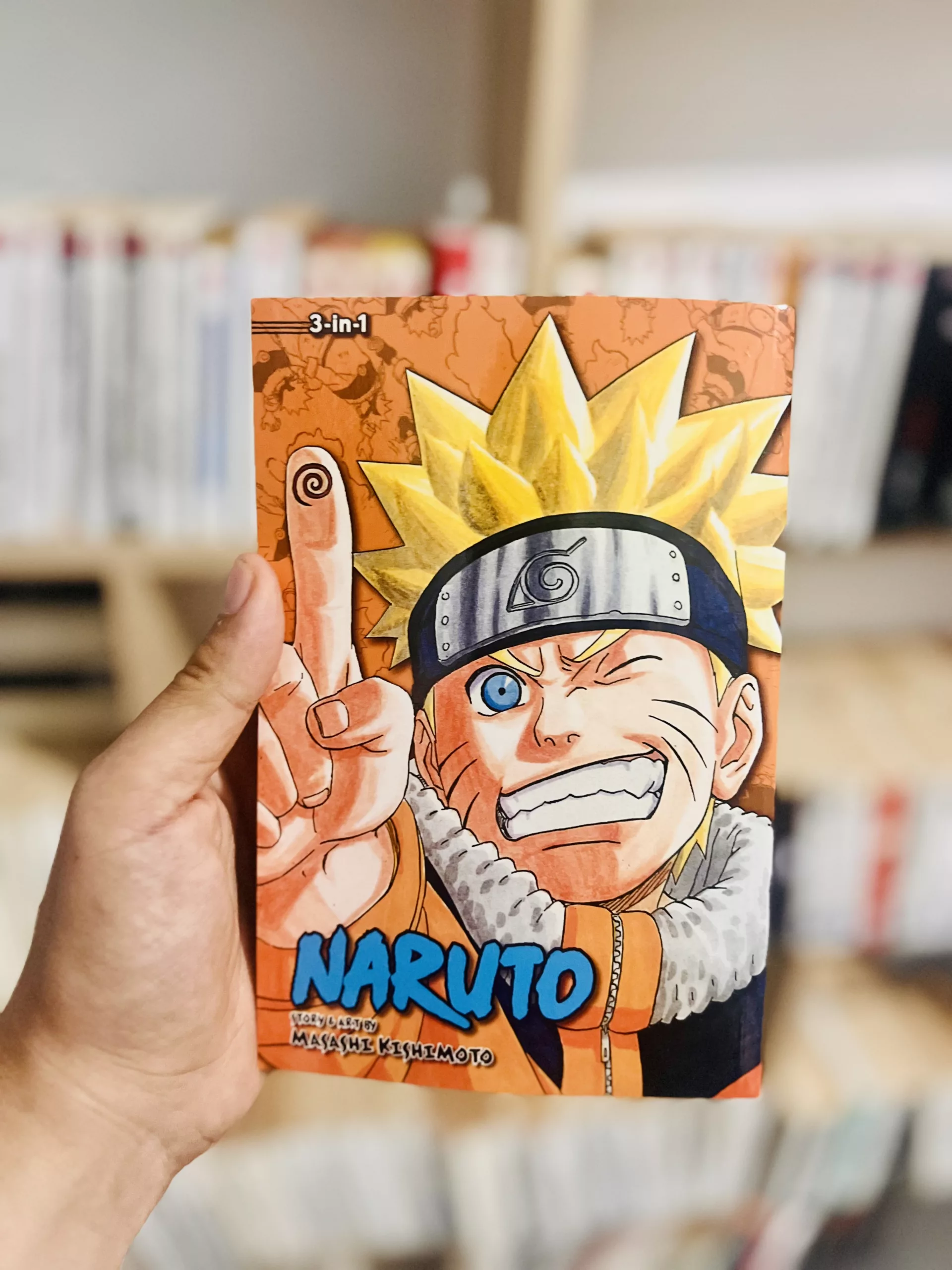 Naruto (3-in-1 Edition), Vol. 8