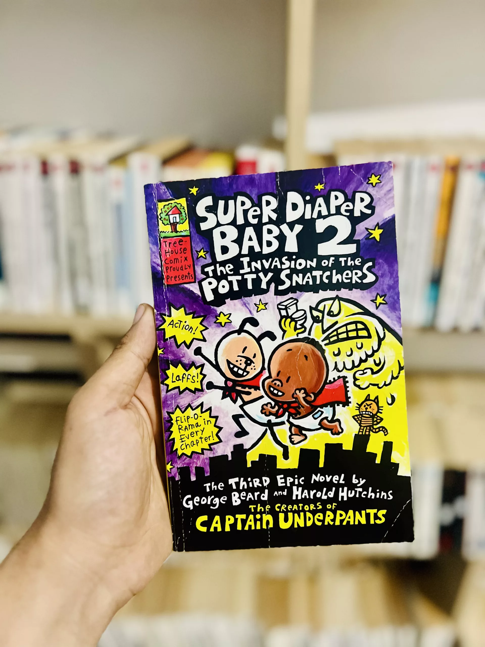 Super Diaper Baby 2 The Invasion of the Potty Snatchers by Dav Pilkey