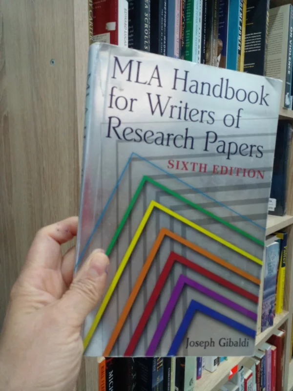 MLA handbook for writers of research papers