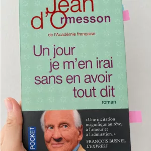 Diptyque du livre Jean dOrmesson1