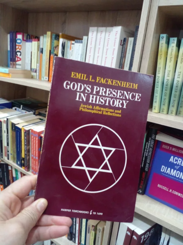 God's presence in history: Jewish affirmations and philosophical reflections 1 God’s presence in history: Jewish affirmations and philosophical reflections